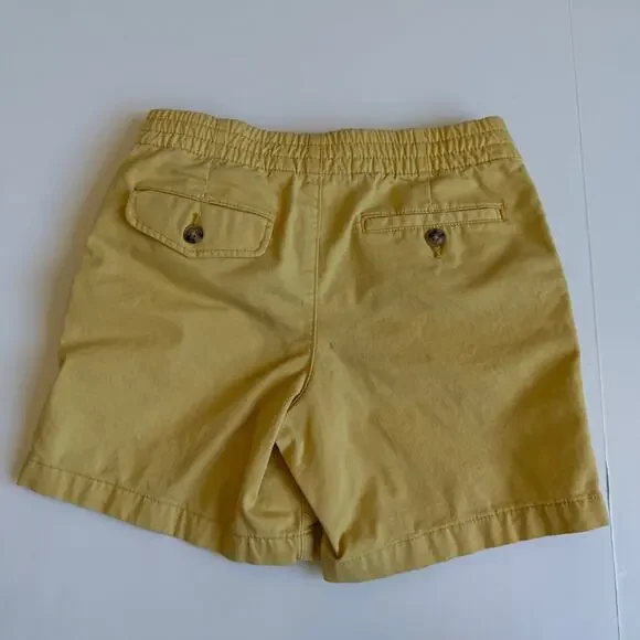 Polo Ralph Lauren Yellow Prepster Flex Abrasion Twill Shorts Boys 10 - Picture 9 of 11
